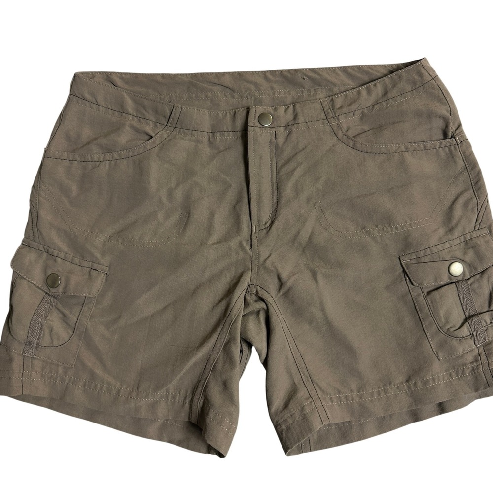 Magellan Size 2 6 pocket Cargo Hiking Fishing Shorts Brown Gorpcore Outdoors